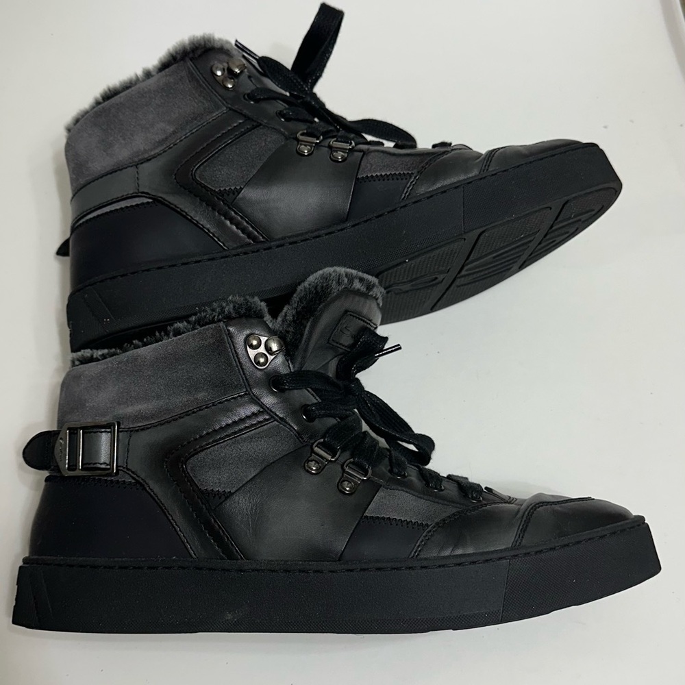 Santoni High Top Sneaker (21209)